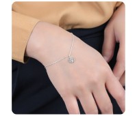 Snowflake Silver Bracelet BRS-192